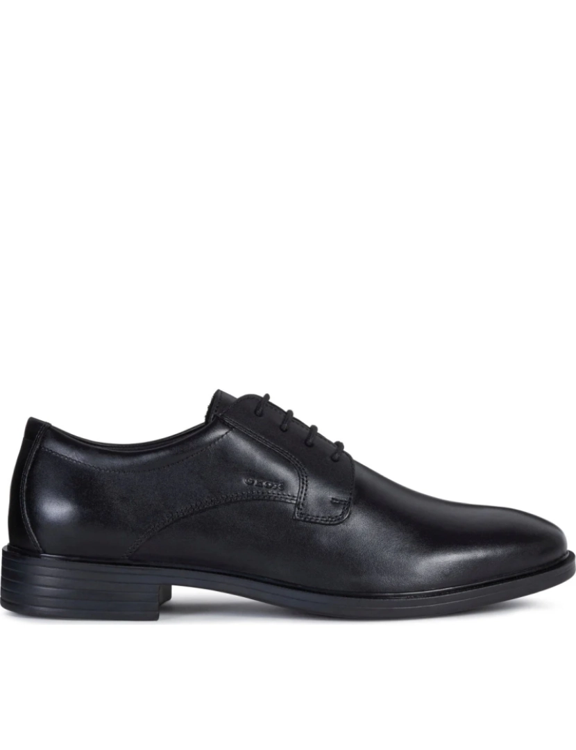 imagem de Geox Black Formal Shoes Calçados Masculinos3