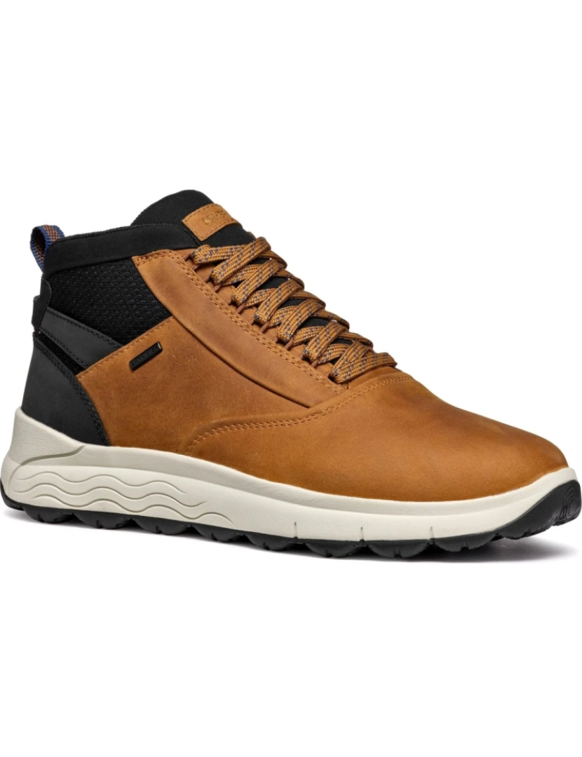 Geox - Geox Brown Booties sapatos masculinos