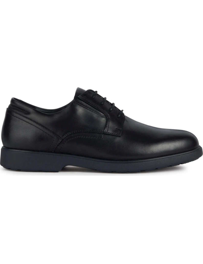 imagem de Geox Black Formal Shoes Calçados Masculinos3