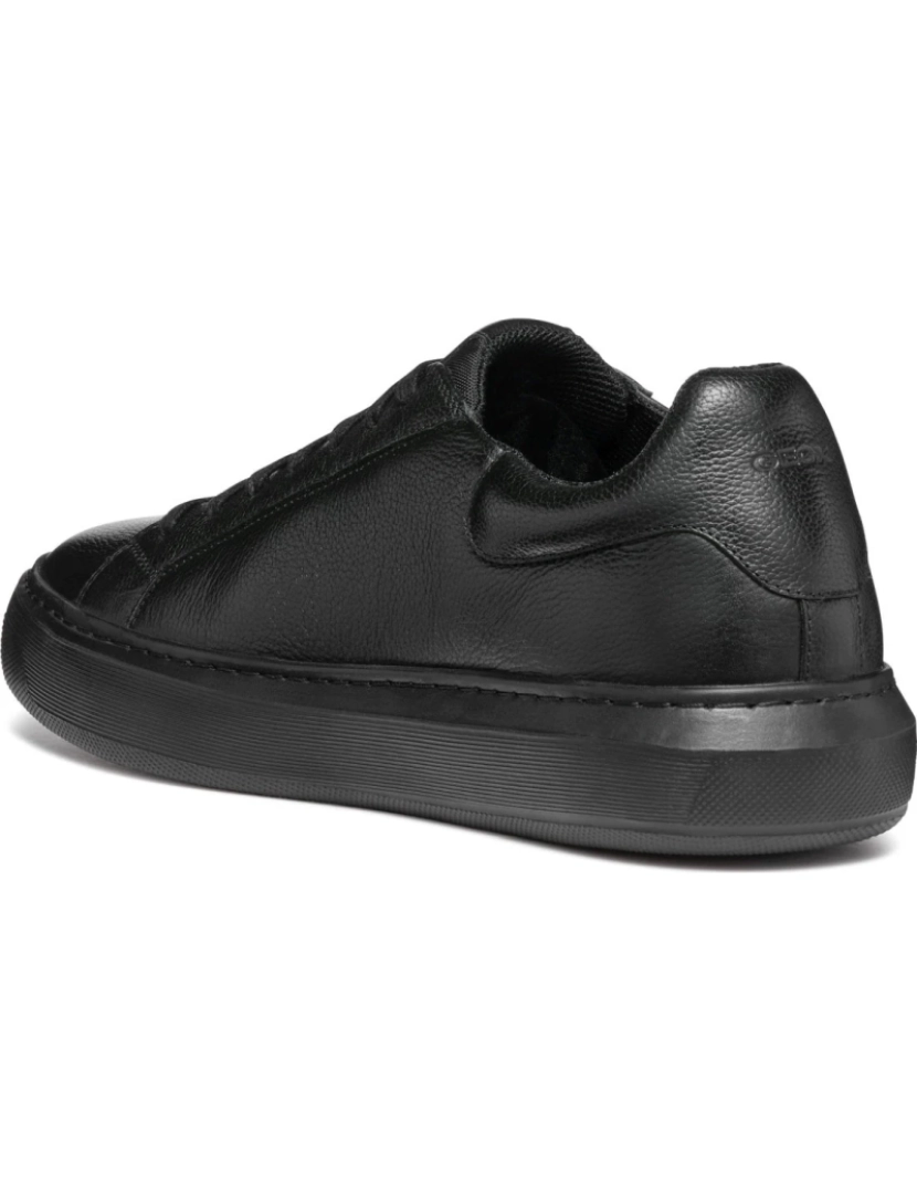 imagem de Geox Black Trainers Calçados Masculinos4