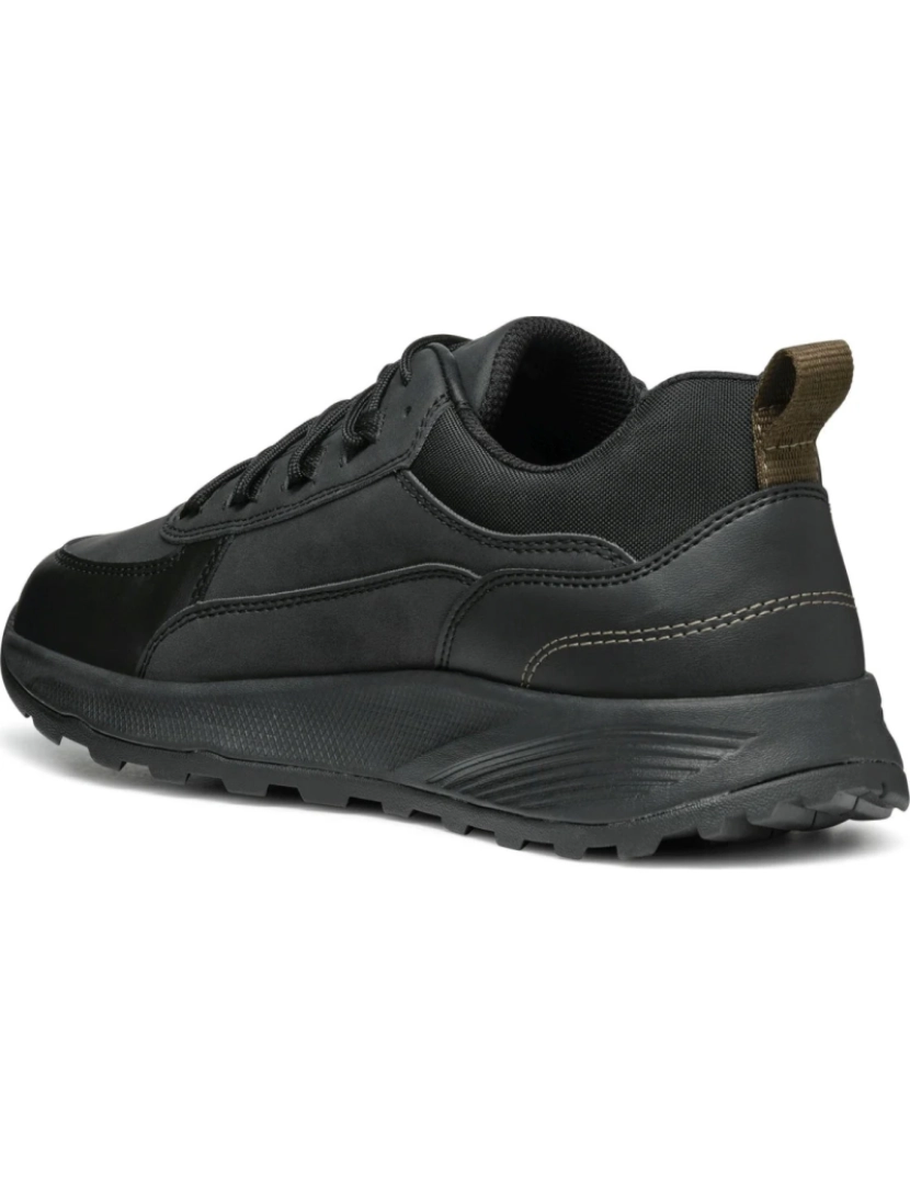 imagem de Geox Black Trainers Calçados Masculinos4