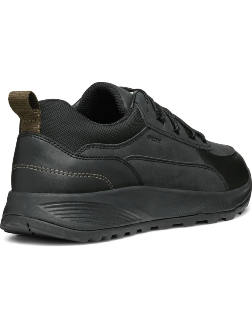 imagem de Geox Black Trainers Calçados Masculinos5