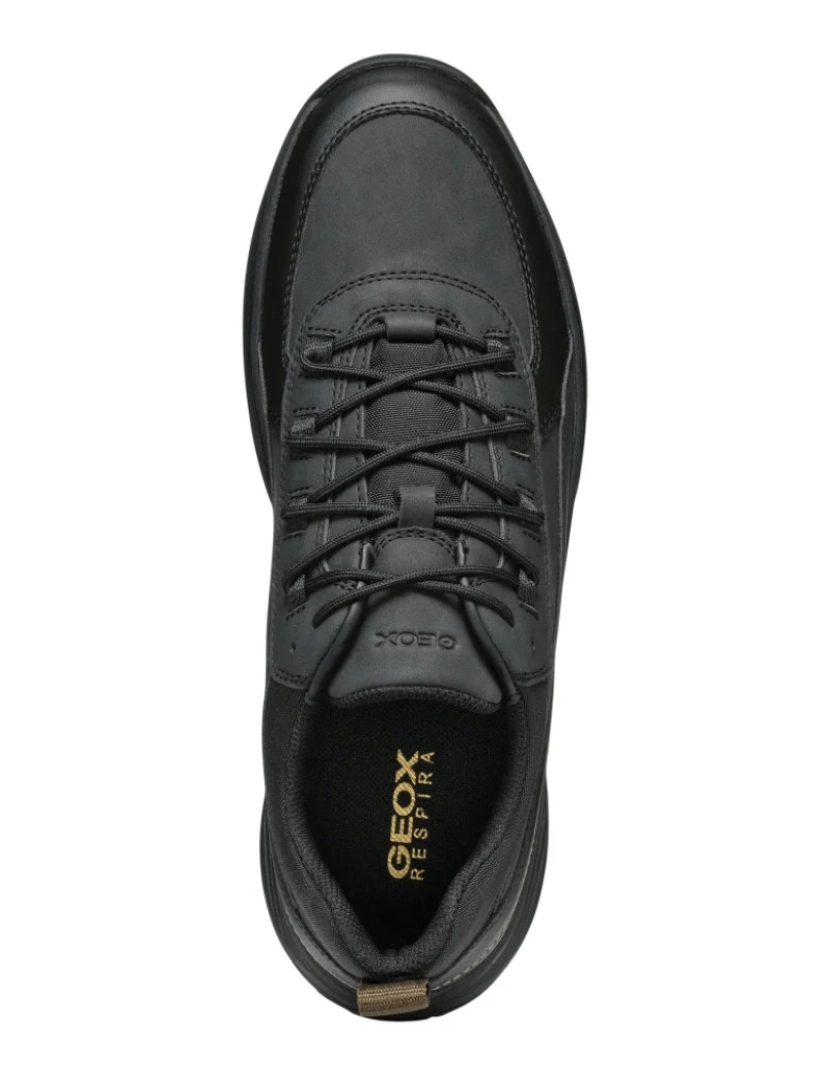 imagem de Geox Black Trainers Calçados Masculinos6