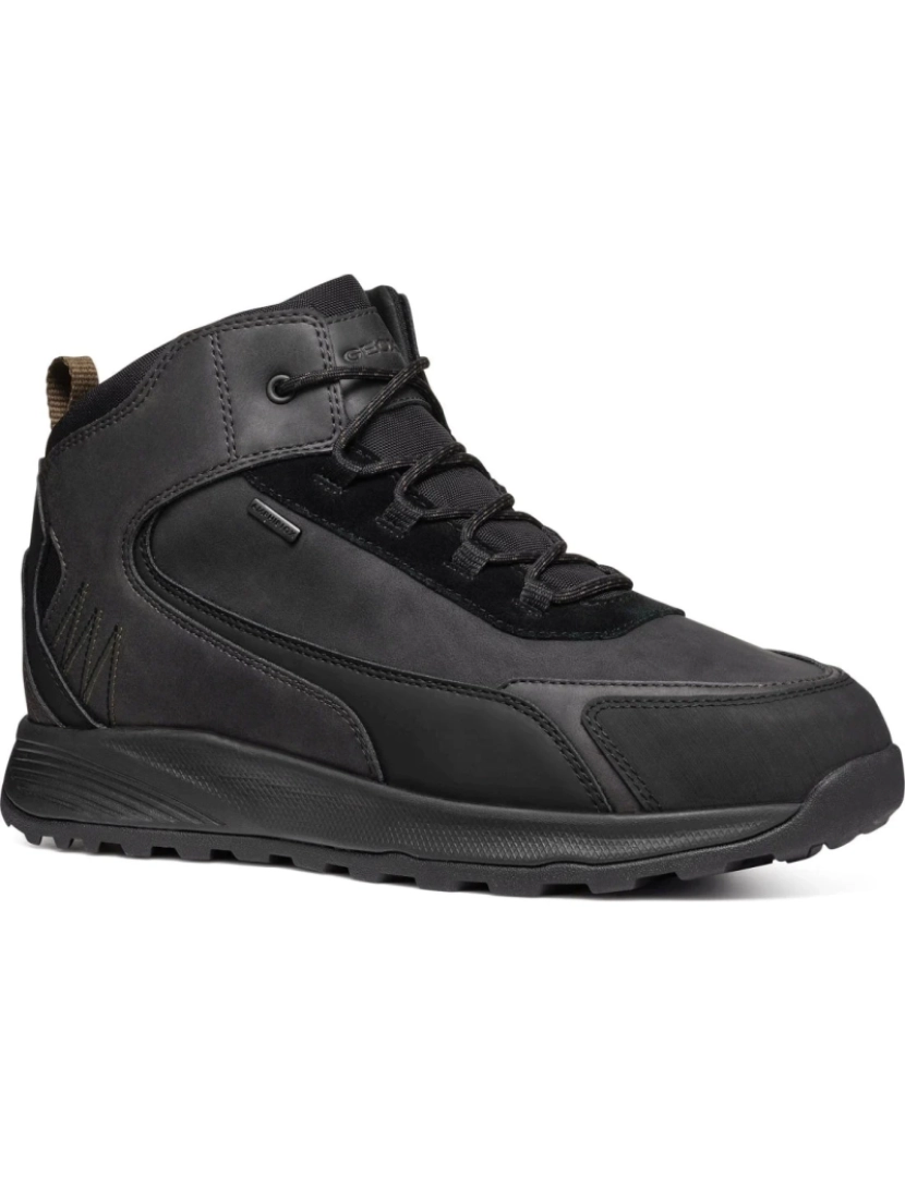 Geox - Geox Black Booties Calçados Masculinos