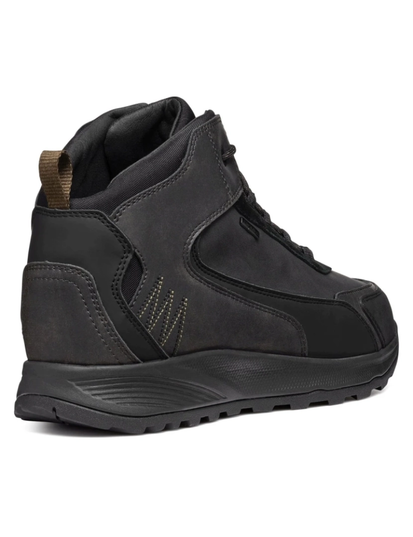 imagem de Geox Black Booties Calçados Masculinos5