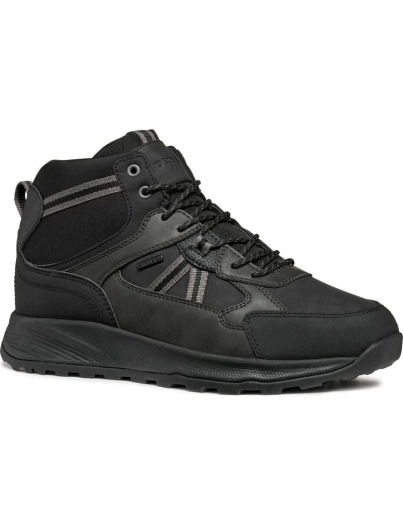 Geox - Geox Black Booties Calçados Masculinos