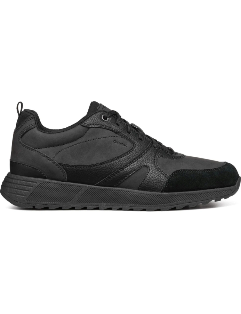 imagem de Geox Black Trainers Calçados Masculinos3