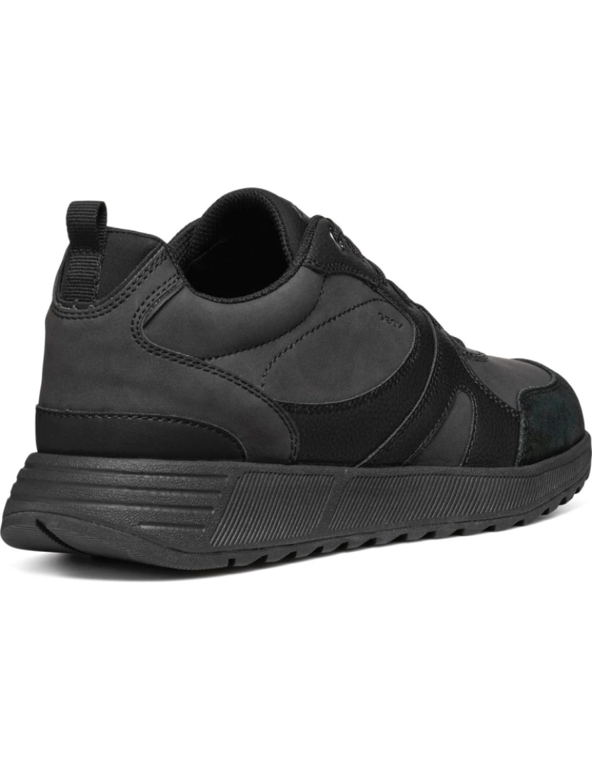 imagem de Geox Black Trainers Calçados Masculinos5