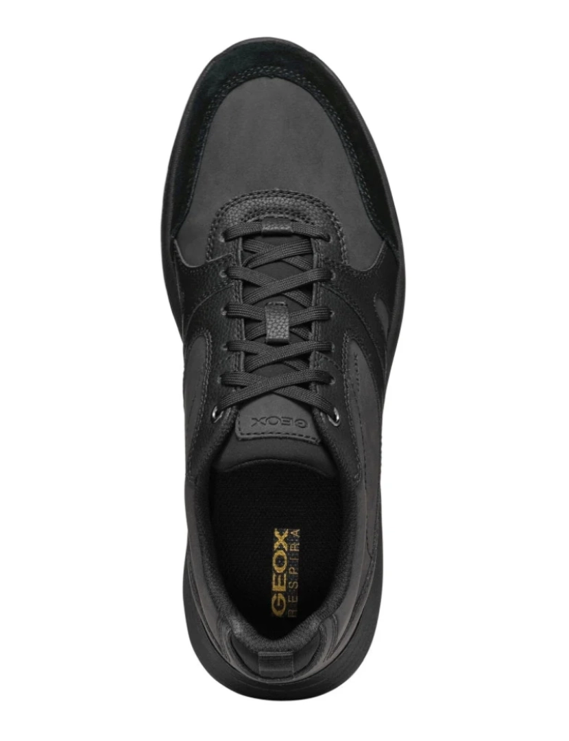 imagem de Geox Black Trainers Calçados Masculinos6