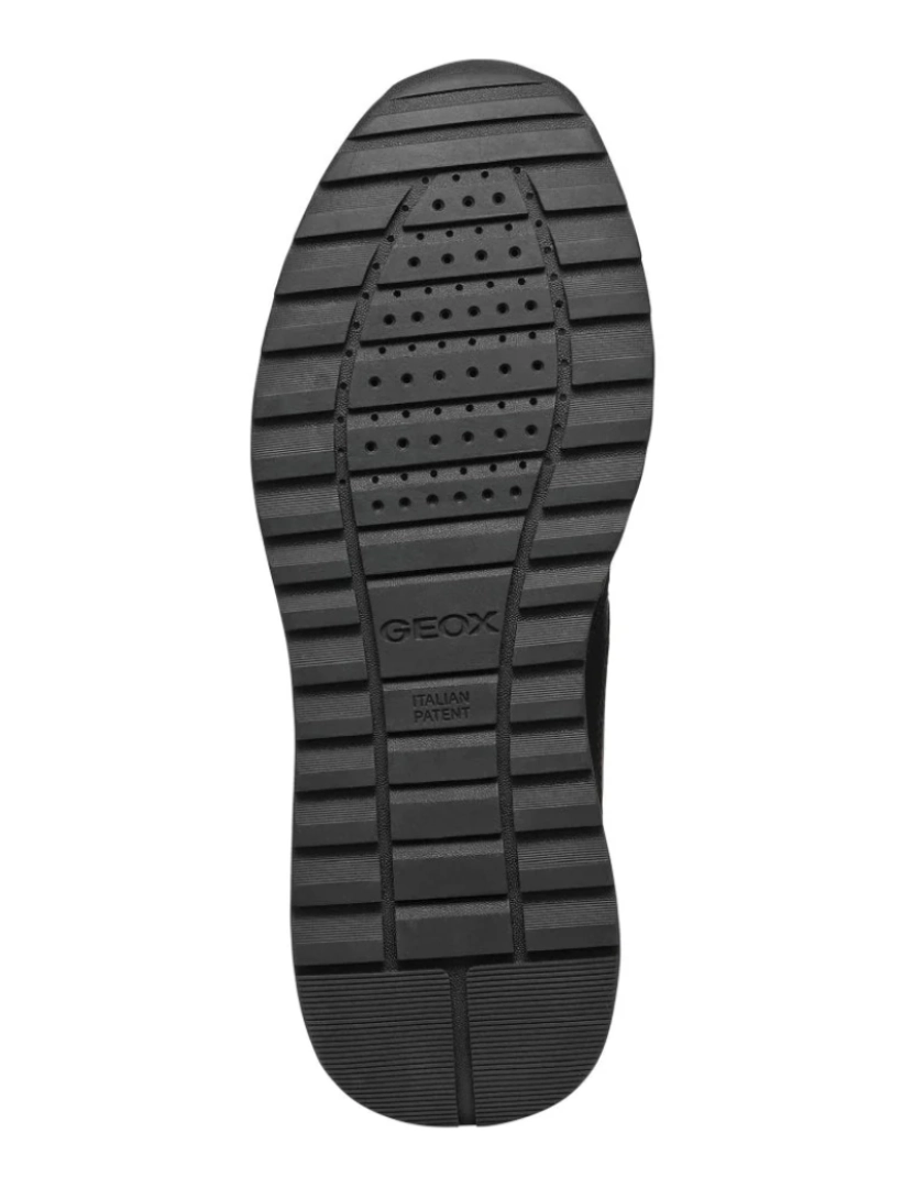 imagem de Geox Black Trainers Calçados Masculinos7