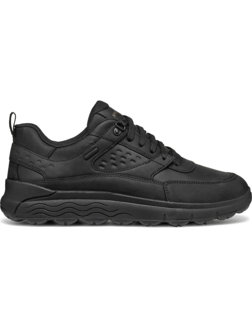 imagem de Geox Black Trainers Calçados Masculinos3