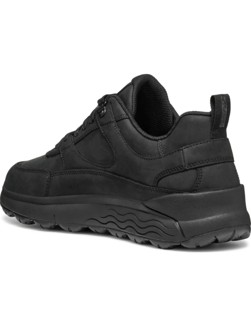 imagem de Geox Black Trainers Calçados Masculinos4