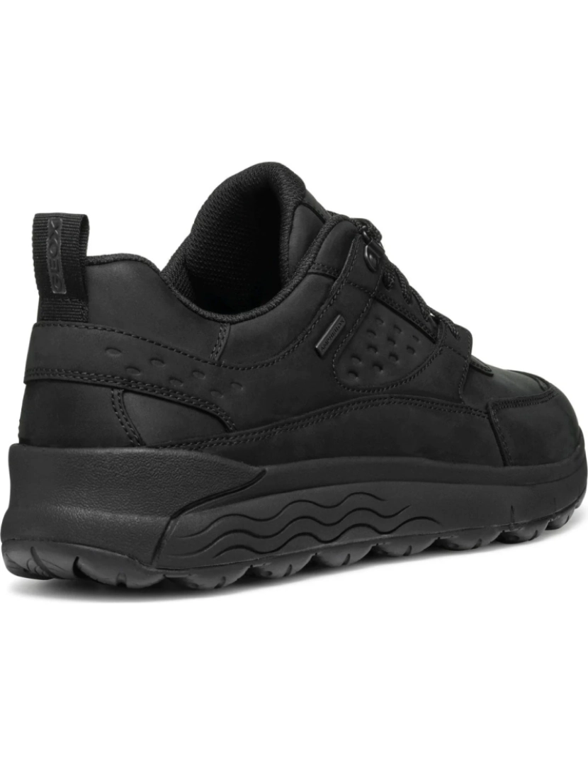 imagem de Geox Black Trainers Calçados Masculinos5