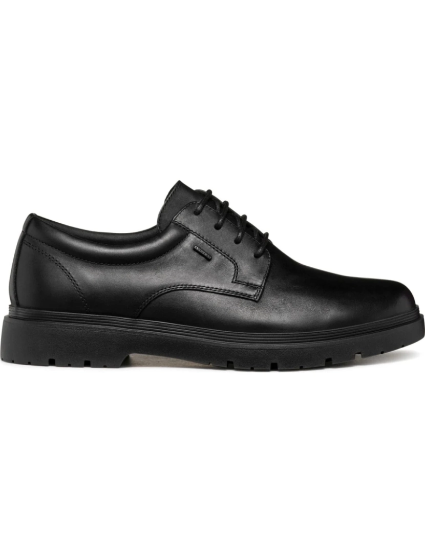 imagem de Geox Black Formal Shoes Calçados Masculinos3