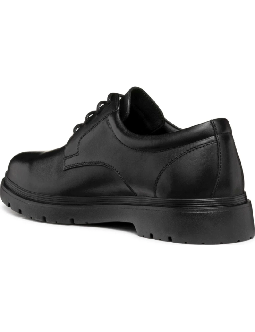 imagem de Geox Black Formal Shoes Calçados Masculinos4