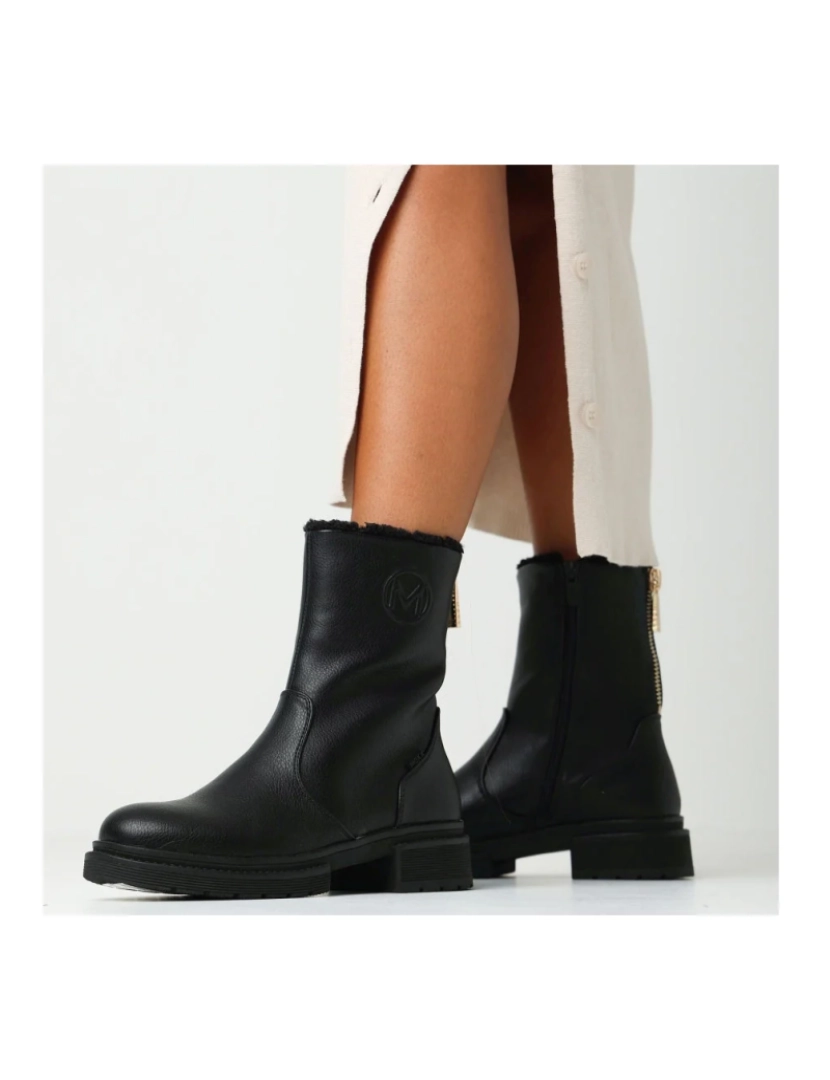 imagem de Mexx Preto Booties Calçados Femininos9