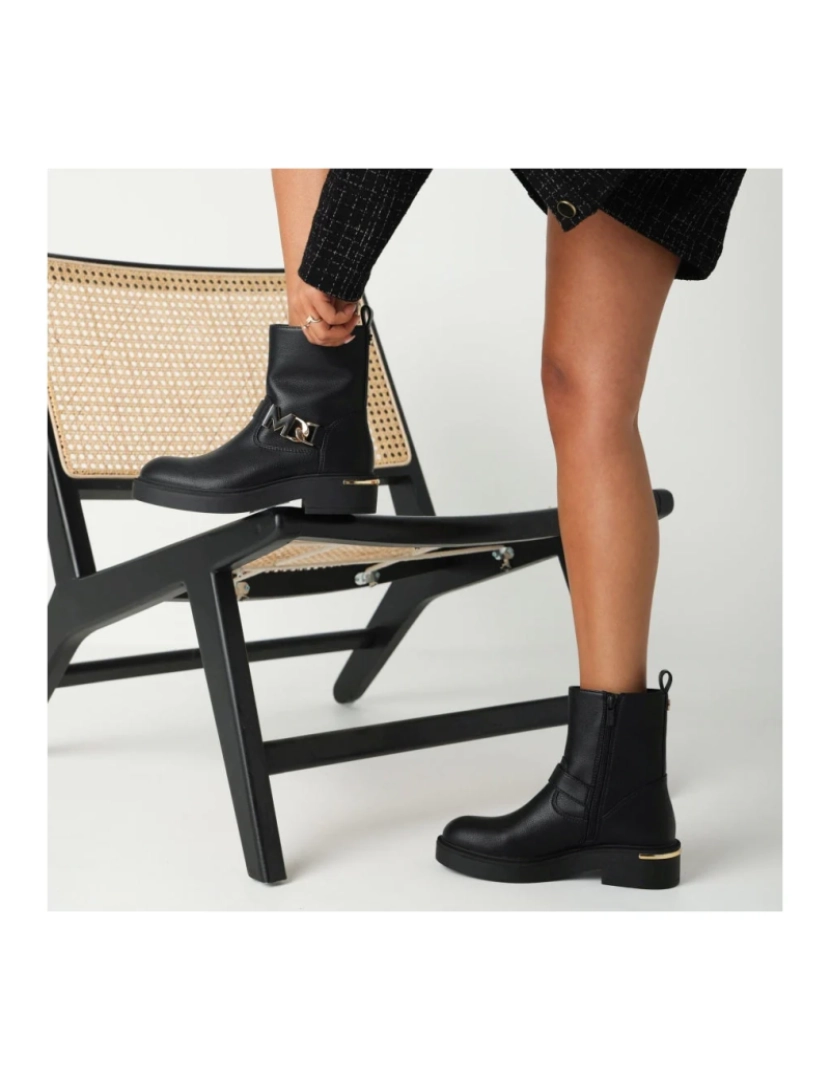 imagem de Mexx Preto Booties Calçados Femininos9