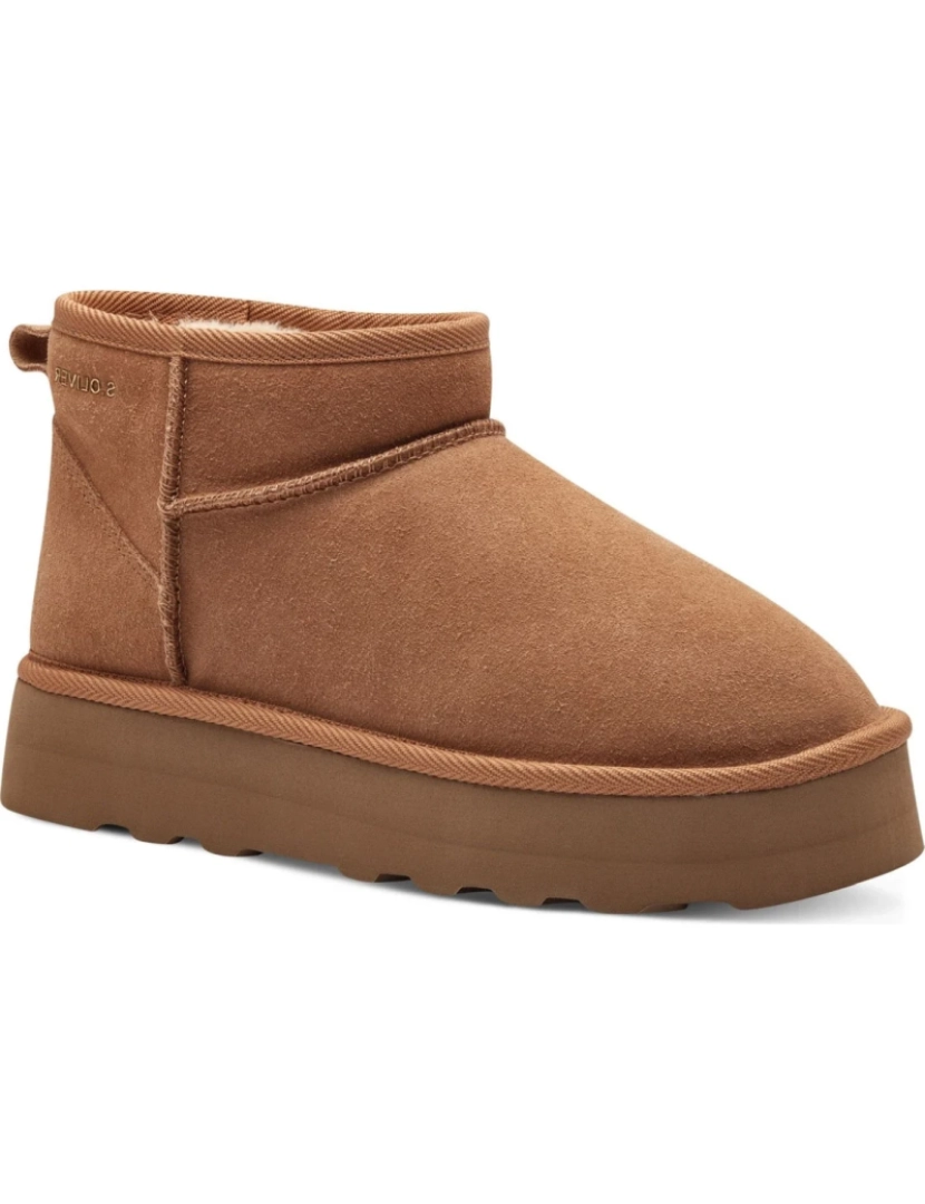 imagem de S.oliver Brown Booties Calçados Femininos2