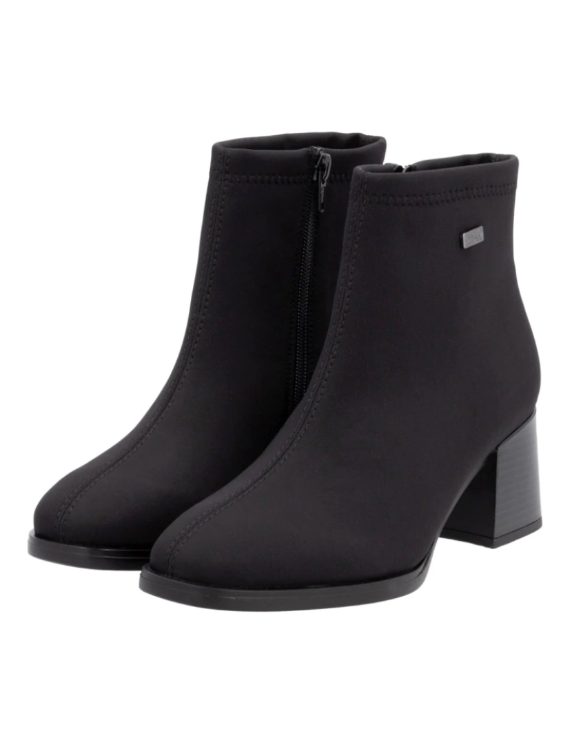 imagem de Remonte Preto Booties Calçados Femininos11