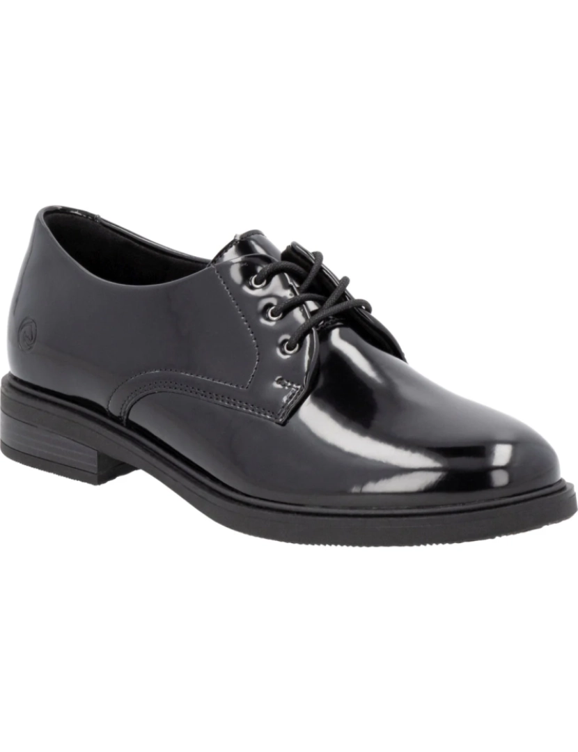 Remonte - Remonte Preto Formal Shoes Calçados Femininos