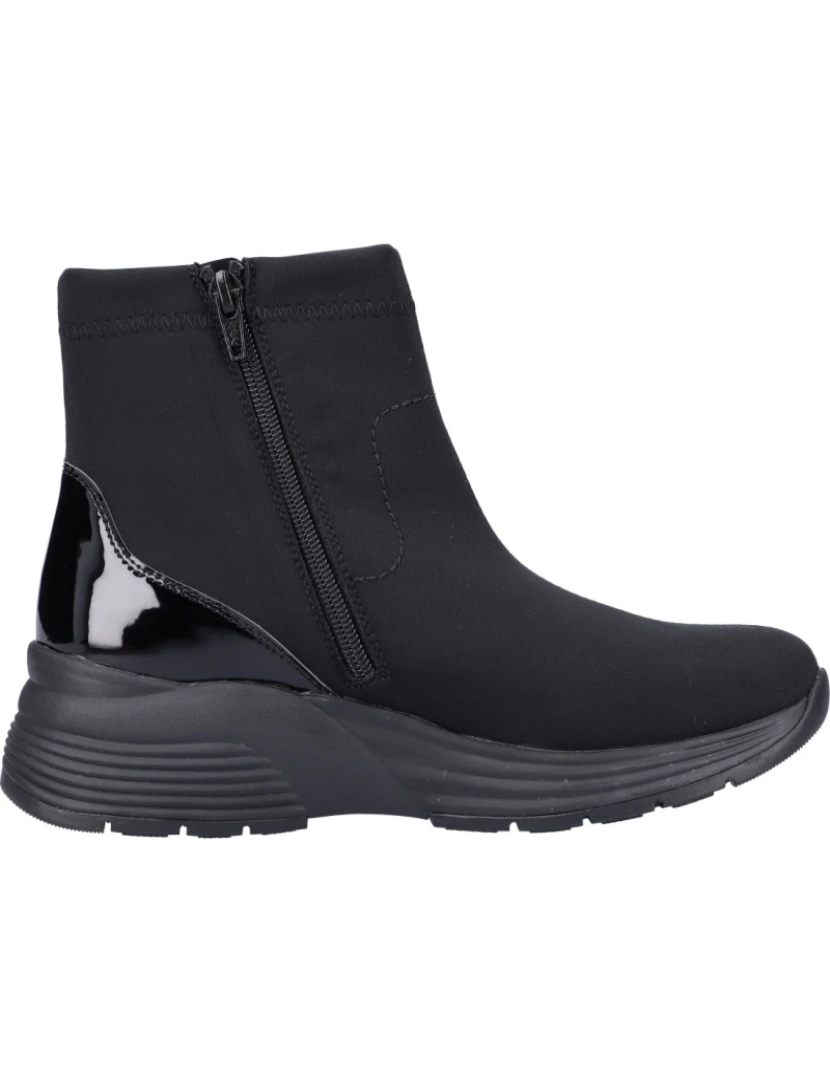 imagem de Remonte Preto Booties Calçados Femininos7