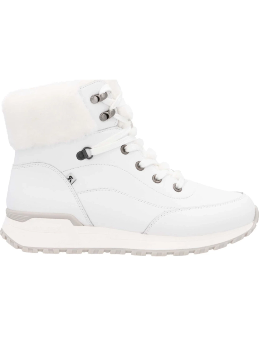 imagem de R-Evolução Branco Booties Calçados Femininos5