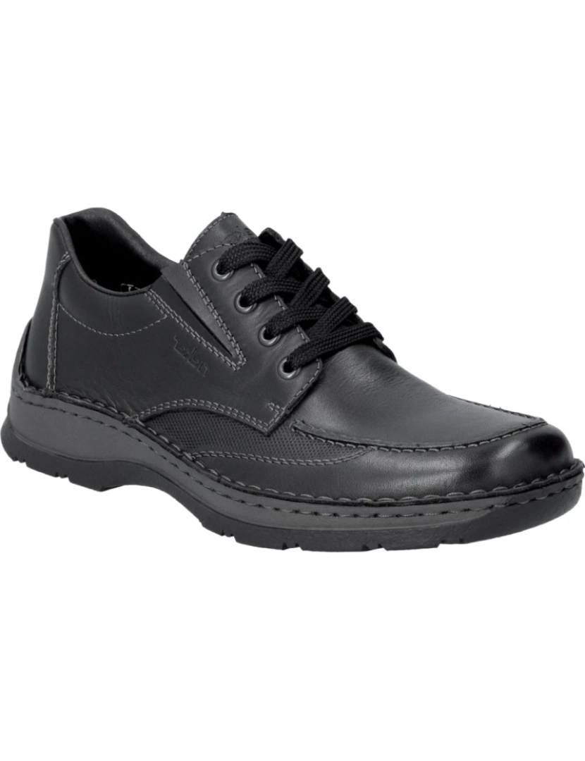 Rieker - Treinadores Rieker Black Calçados Masculinos