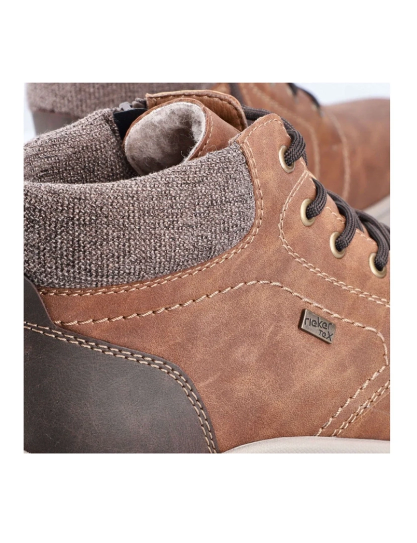 imagem de Rieker Brown Booties sapatos masculinos4