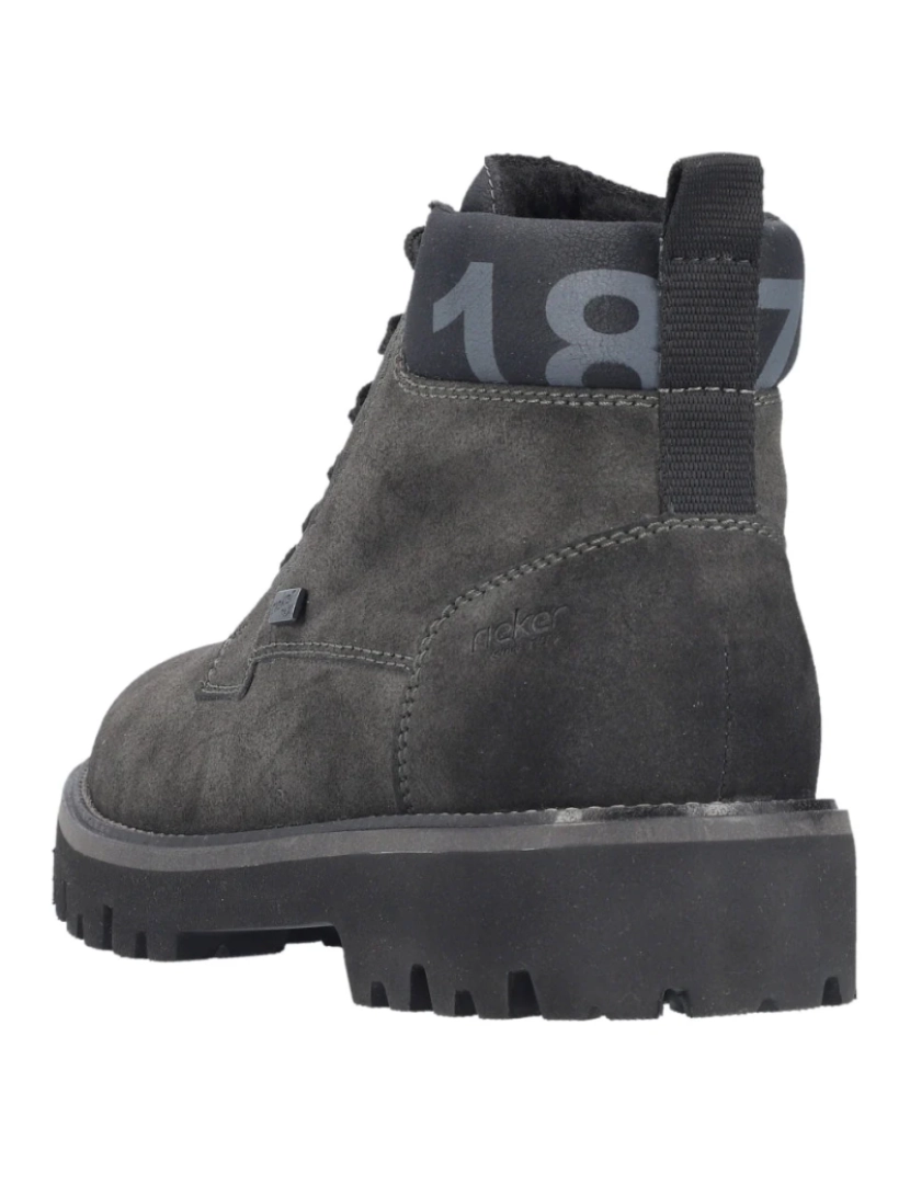 imagem de Rieker cinzento Booties sapatos masculinos8