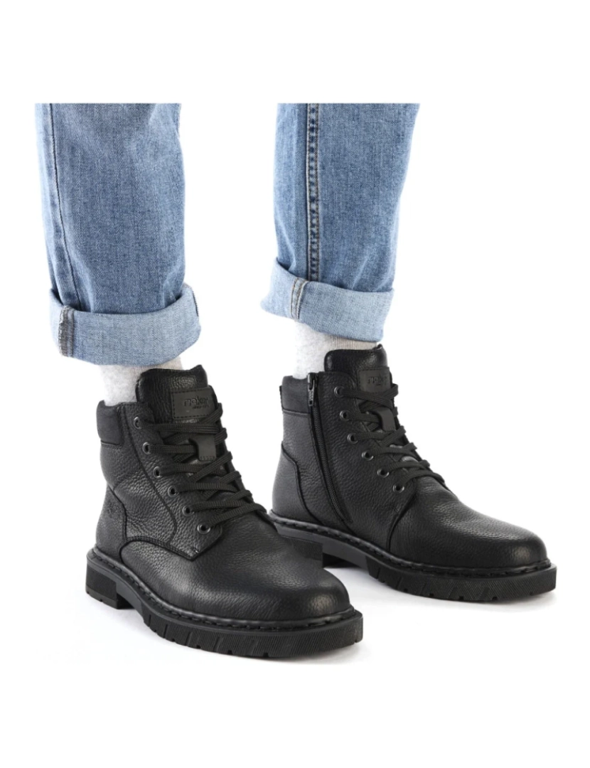 imagem de Botas pretas de Rieker Calçados Masculinos3