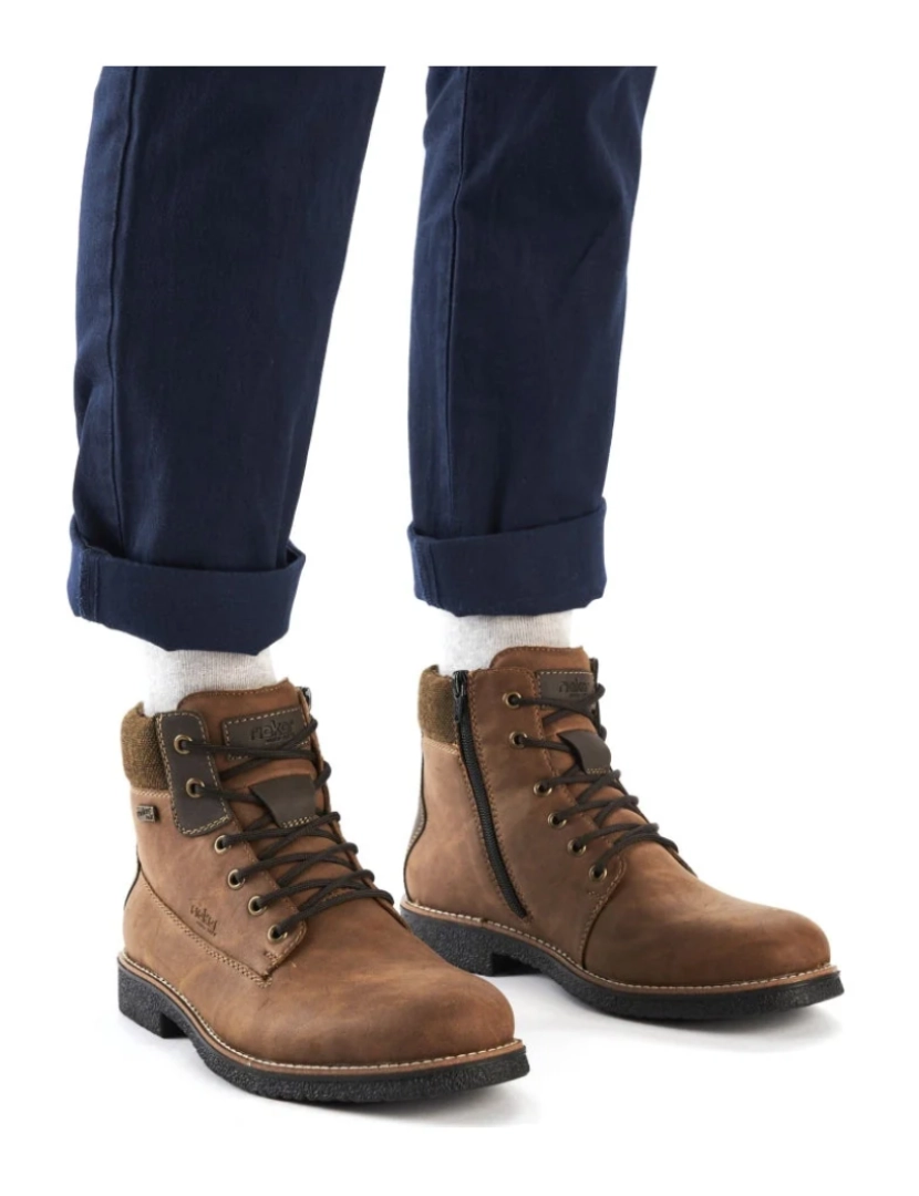 imagem de Rieker Brown Booties sapatos masculinos3