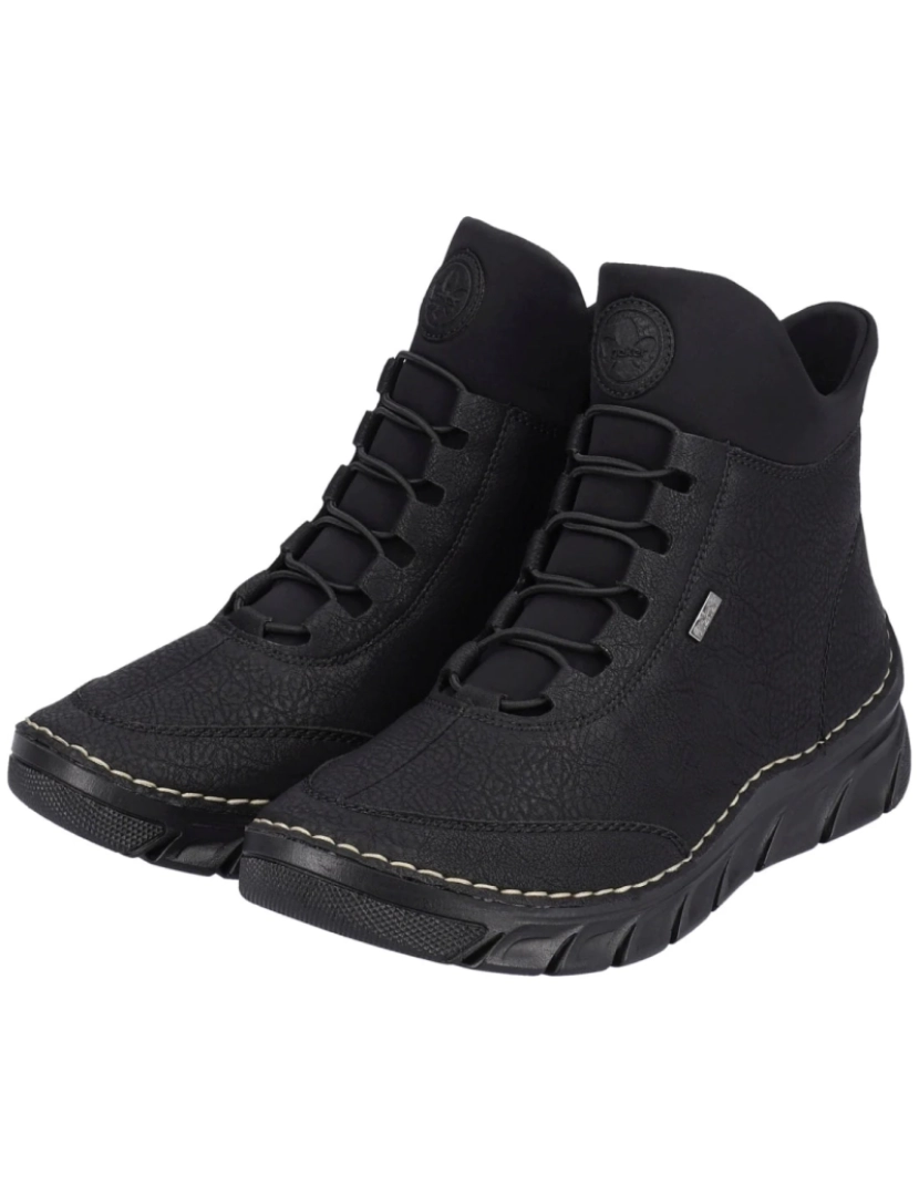 imagem de Rieker Preto Booties Calçados Femininos11