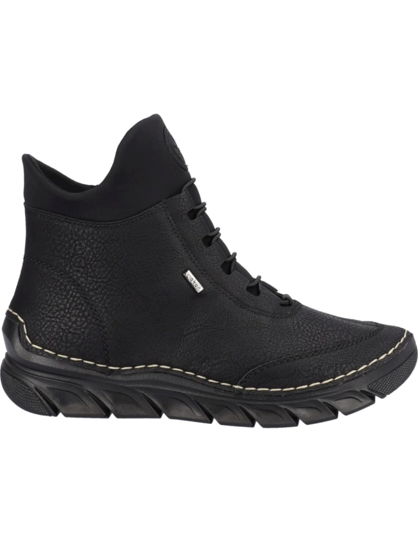 imagem de Rieker Preto Booties Calçados Femininos4