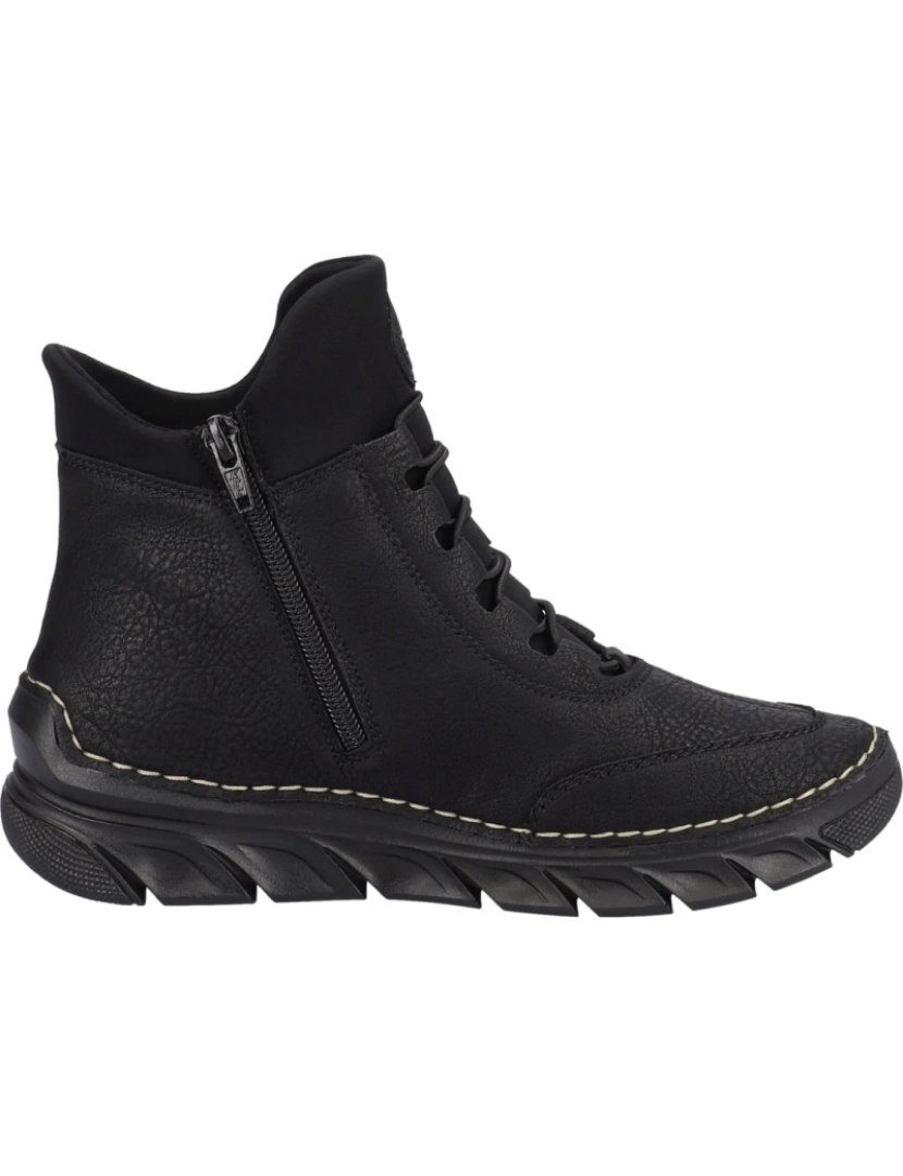 imagem de Rieker Preto Booties Calçados Femininos6