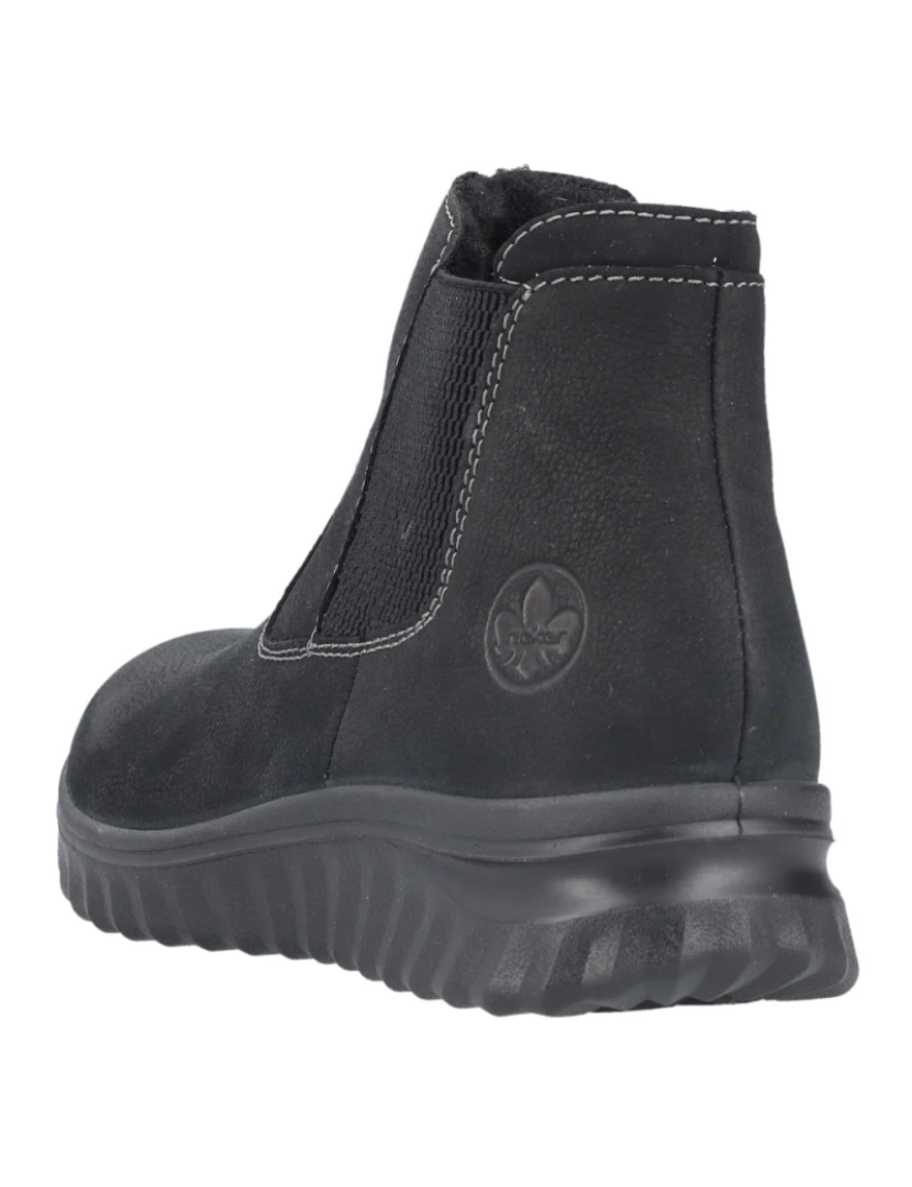 imagem de Rieker Preto Booties Calçados Femininos8