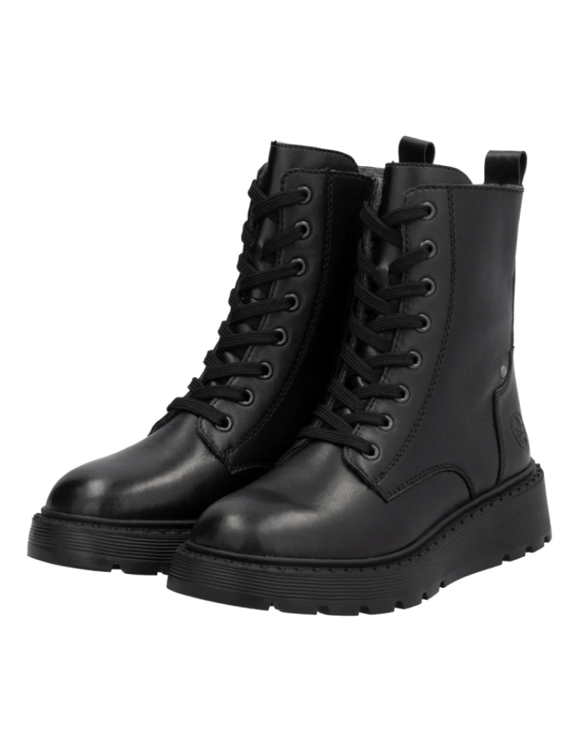 imagem de Rieker Preto Booties Calçados Femininos11