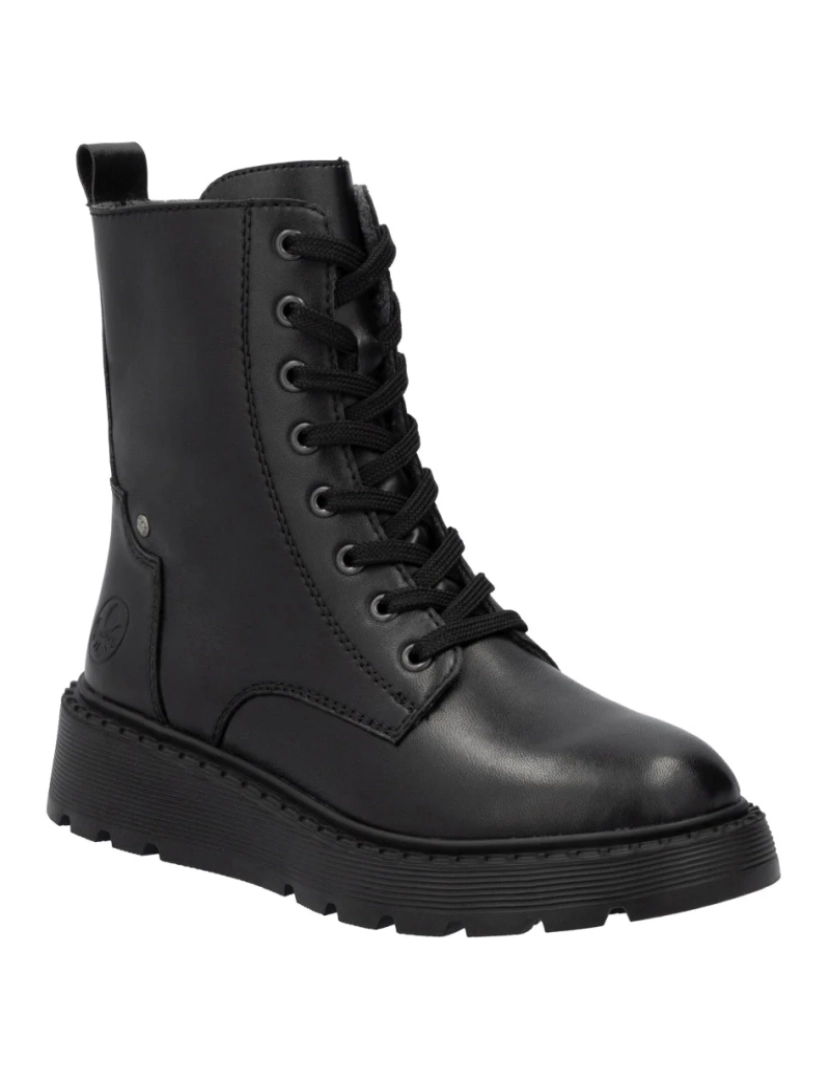 imagem de Rieker Preto Booties Calçados Femininos2