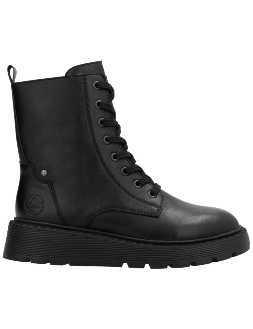 imagem de Rieker Preto Booties Calçados Femininos4