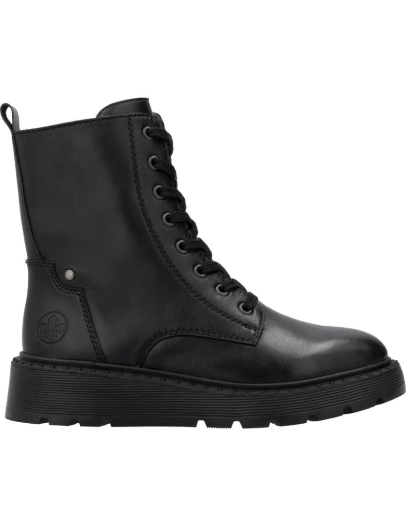 imagem de Rieker Preto Booties Calçados Femininos5