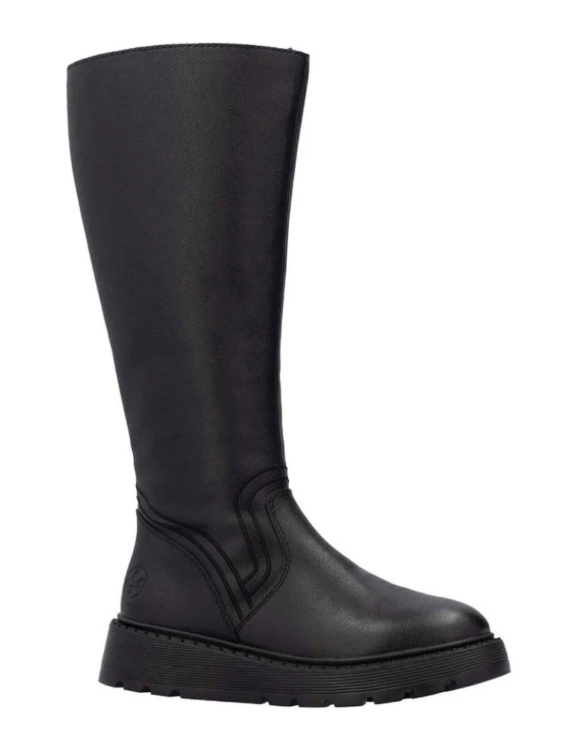 Rieker - Rieker Preto Botas Calçados Femininos