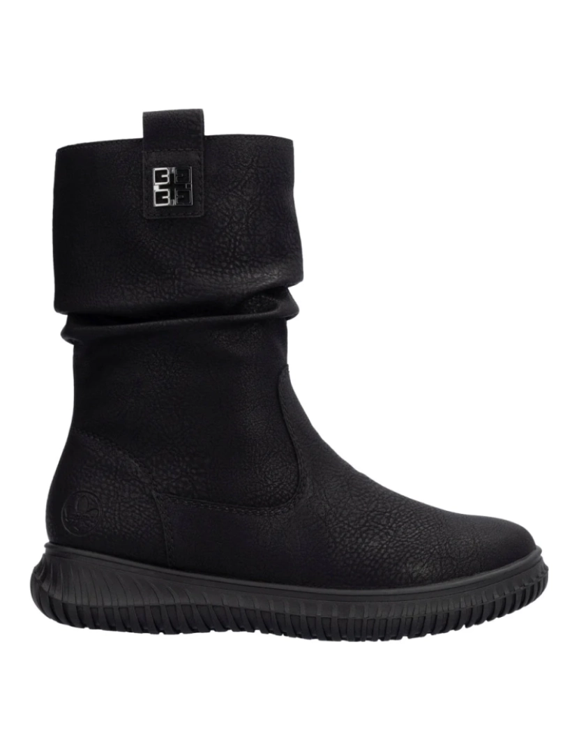 imagem de Rieker Preto Booties Calçados Femininos4