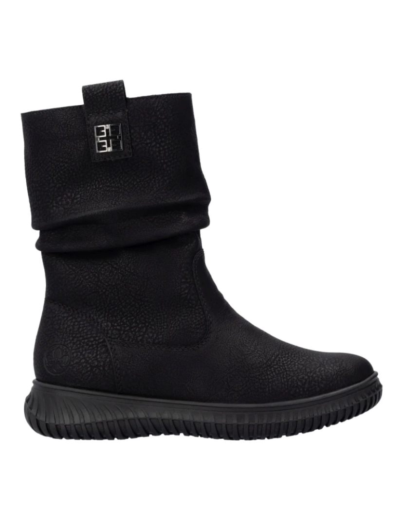 imagem de Rieker Preto Booties Calçados Femininos5