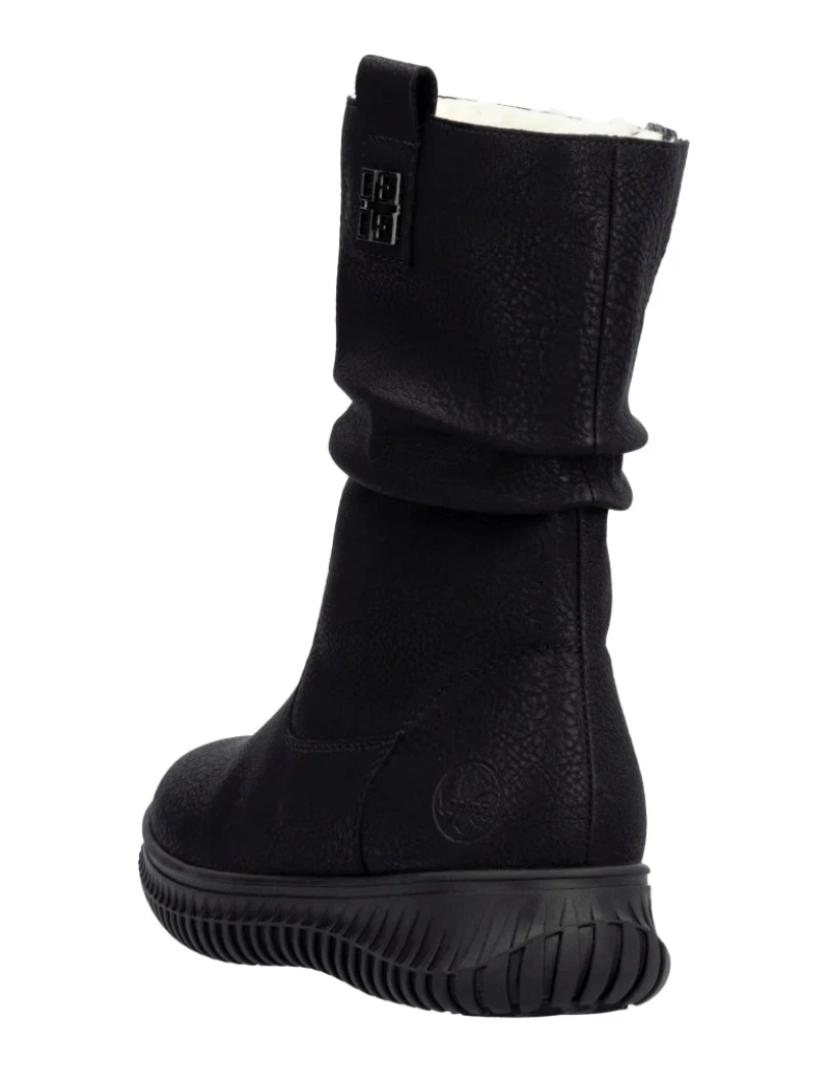 imagem de Rieker Preto Booties Calçados Femininos7