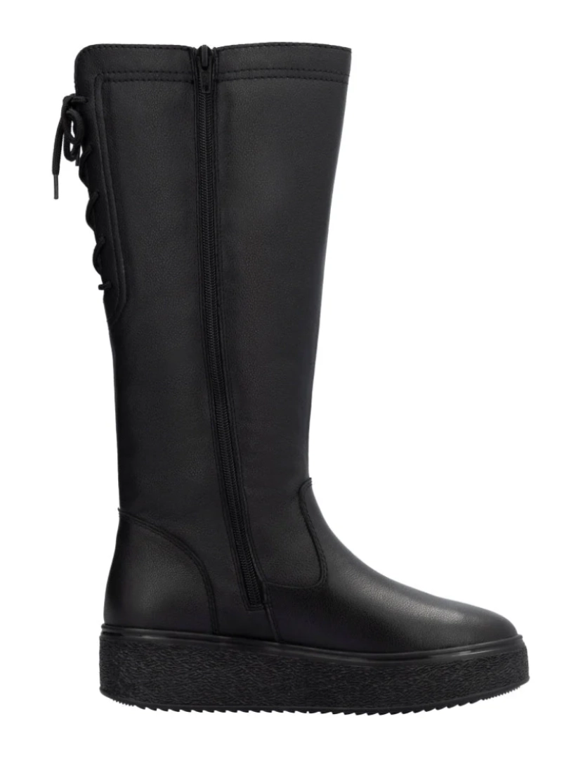 imagem de Rieker Preto Botas Calçados Femininos5