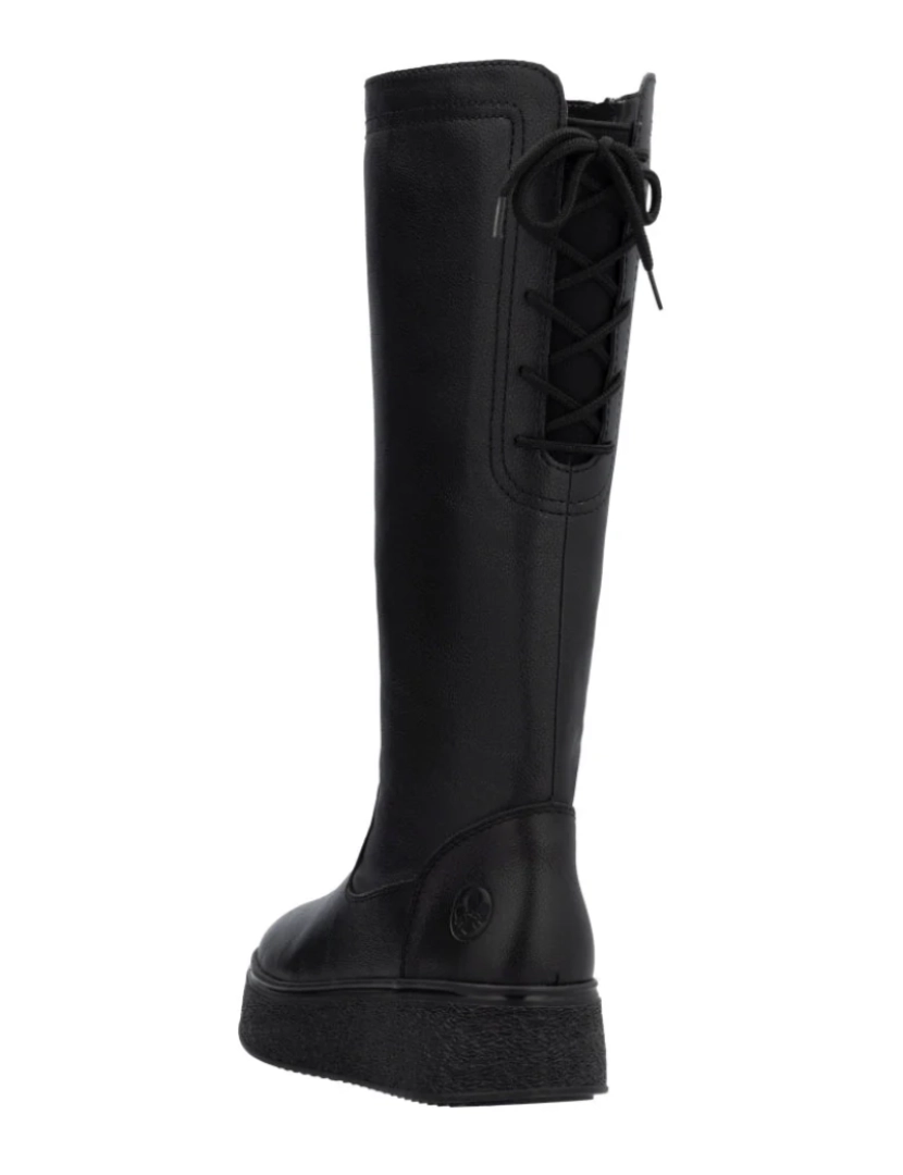 imagem de Rieker Preto Botas Calçados Femininos6