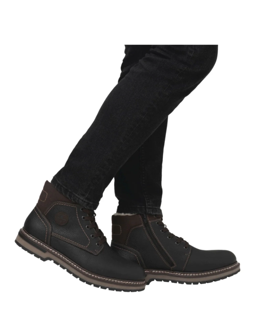 imagem de Rieker Brown Booties sapatos masculinos3