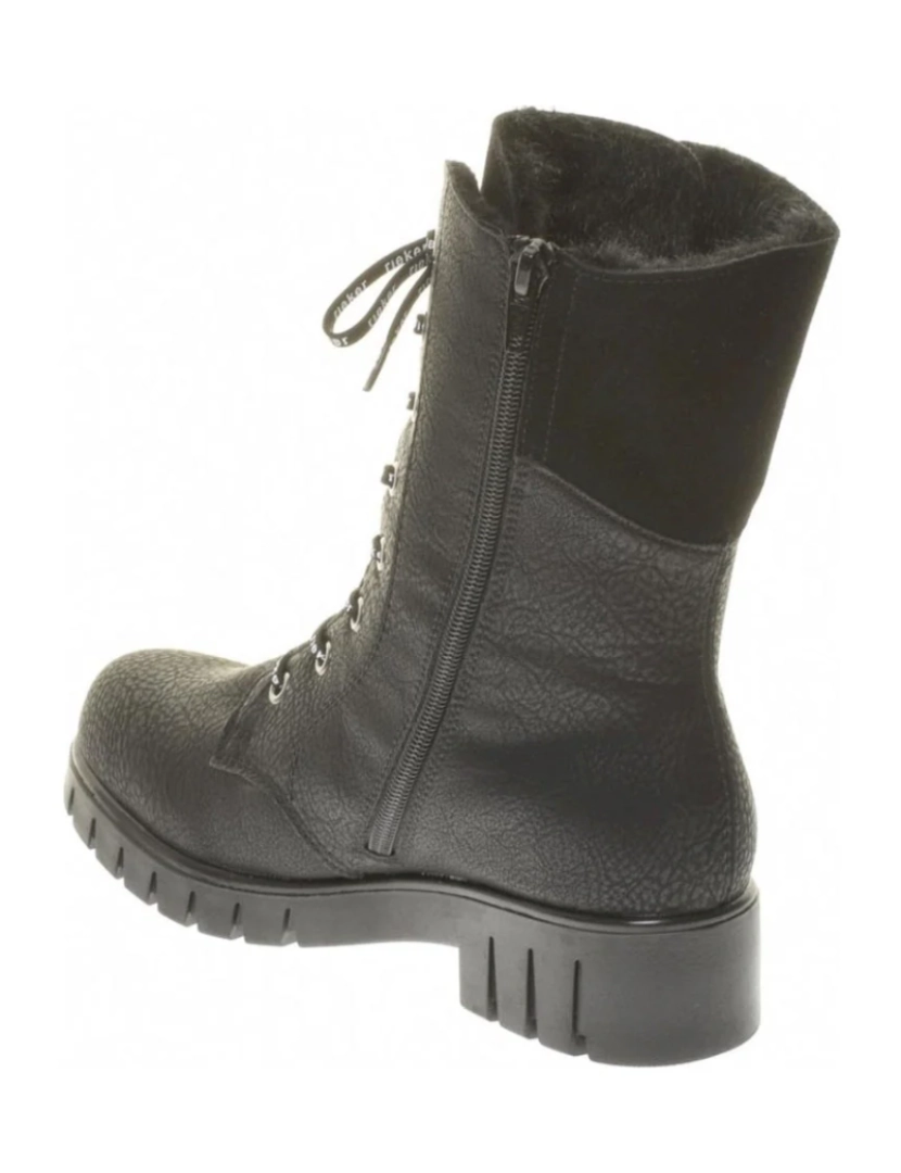 imagem de Rieker Preto Booties Calçados Femininos5