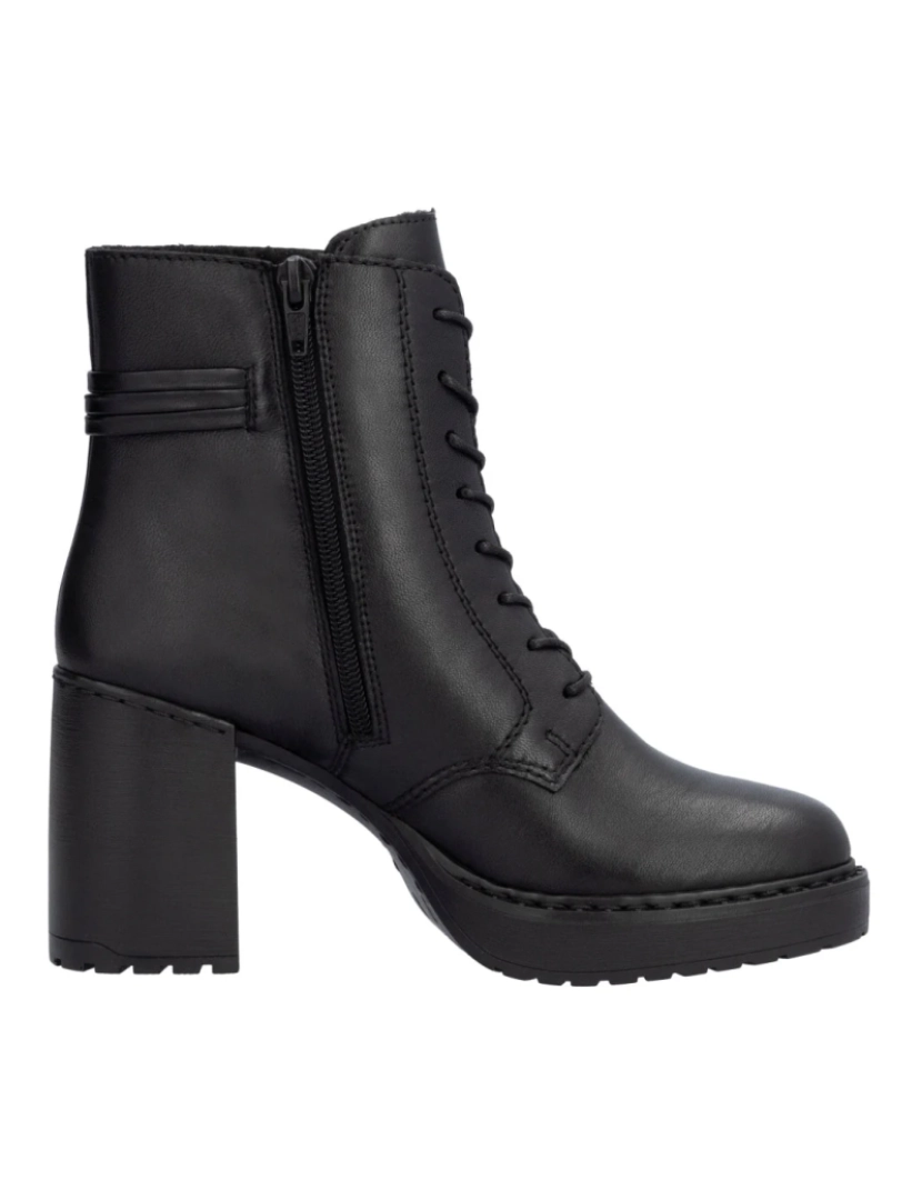 imagem de Rieker Preto Booties Calçados Femininos6