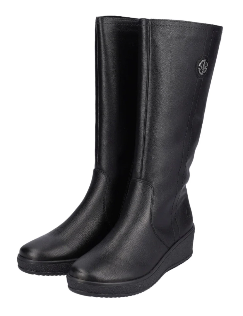 imagem de Rieker Preto Botas Calçados Femininos11