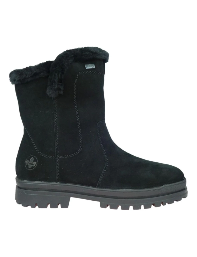 imagem de Rieker Preto Booties Calçados Femininos3